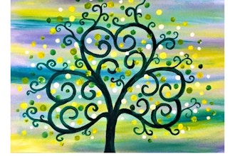 Paint Nite: Clover Tree